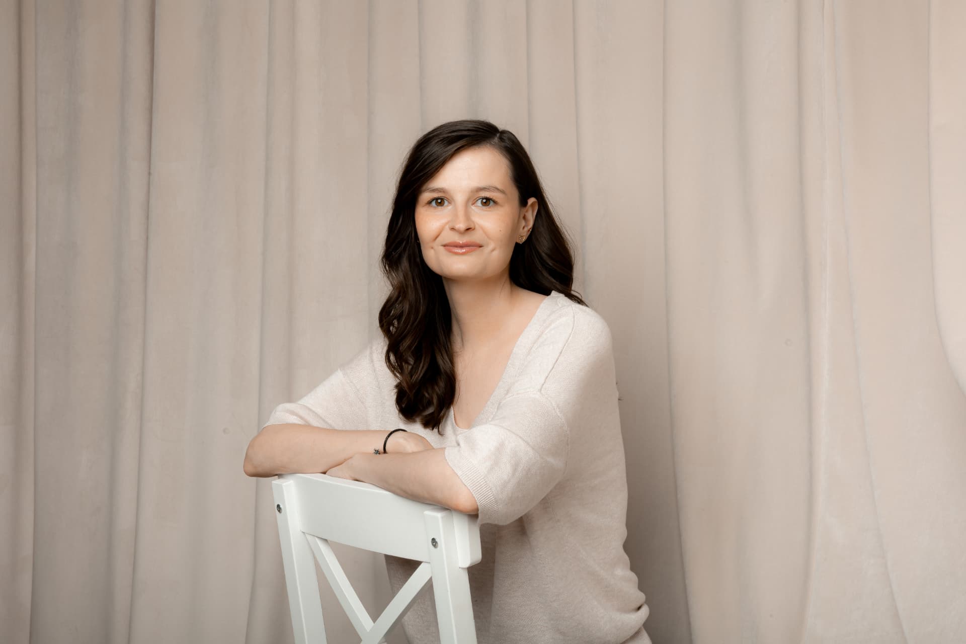 Adrianna Dzięgielewska w gabinecie